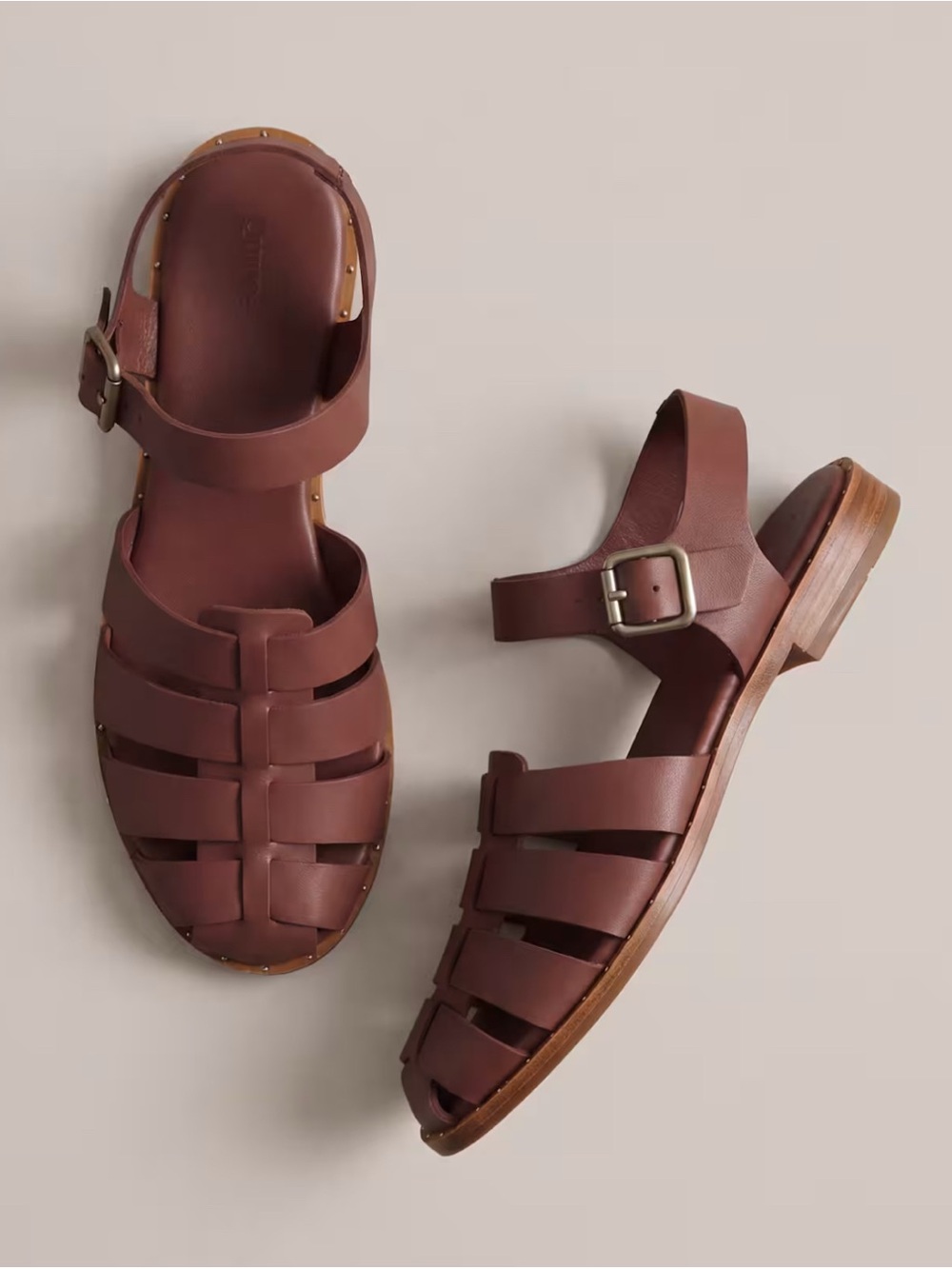Quince Italian Leather Fisherman Sandal - Women’s 8